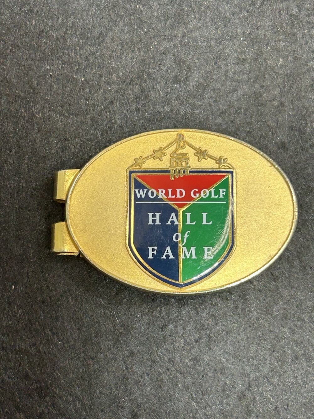 Vintage World Golf Hall of Fame Money Clip Pinehurst NC Golf Memorabilia 2"